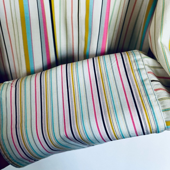 Paul Smith Blue French Cuff Shirt - Picture 9 of 11